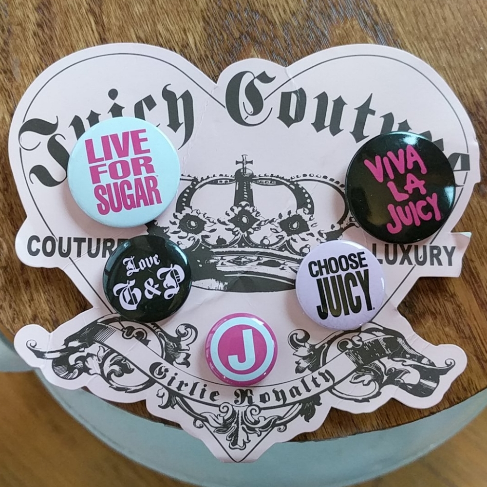 JUICY COUTURE PINS!